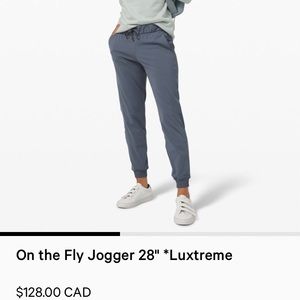 NWOT Lululemon On the Fly 7/8 pant luxtreme